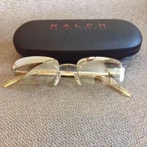 Small Silver Ralph Lauren Sunglasses in women